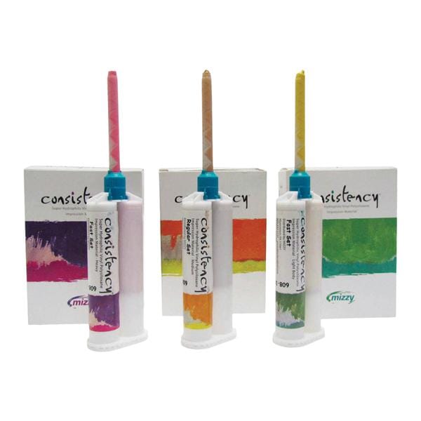 Consistency Bite Registration Fast Set Unflavored 2 Cartridge Package Ea