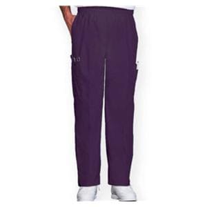 Scrub Pant 4 Pockets 2X Large Eggplant Unisex Ea