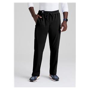 Greys Anatomy Stretch Scrub Pant 6 Pockets Medium Black Mens Ea