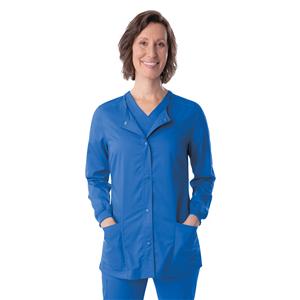 Proflex Warm-Up Jacket 3 Pockets Long Sleeves / Knit Cuff 4X Large Ryl Womens Ea