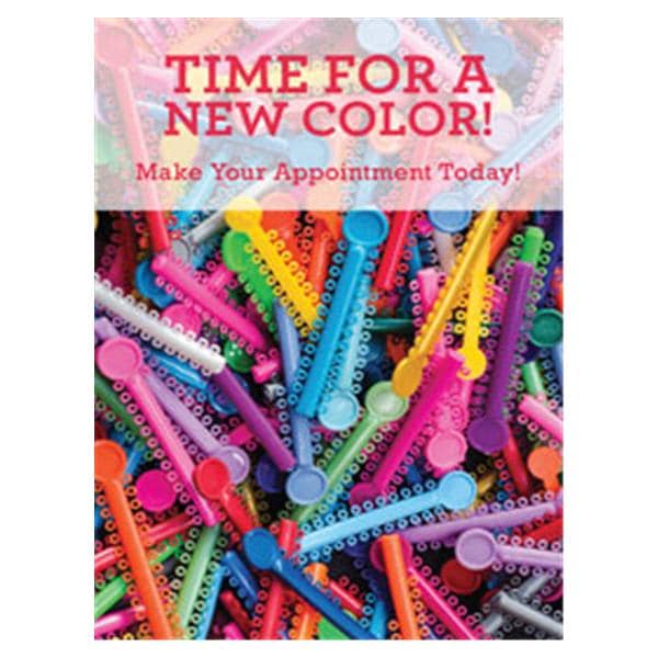 Imprinted Recall Cards Time for New Color 4 in x 6 in 250/Pk