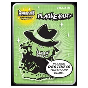 Captain Smile & Friends Trading Cards Plaquenasty English 50/Pk