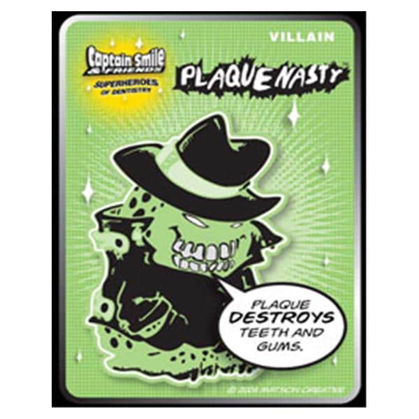 Captain Smile & Friends Trading Cards Plaquenasty English 50/Pk