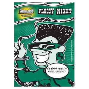 Laser 4-Up Recall Cards Flossy Night 4 in x 6 in 100/Pk