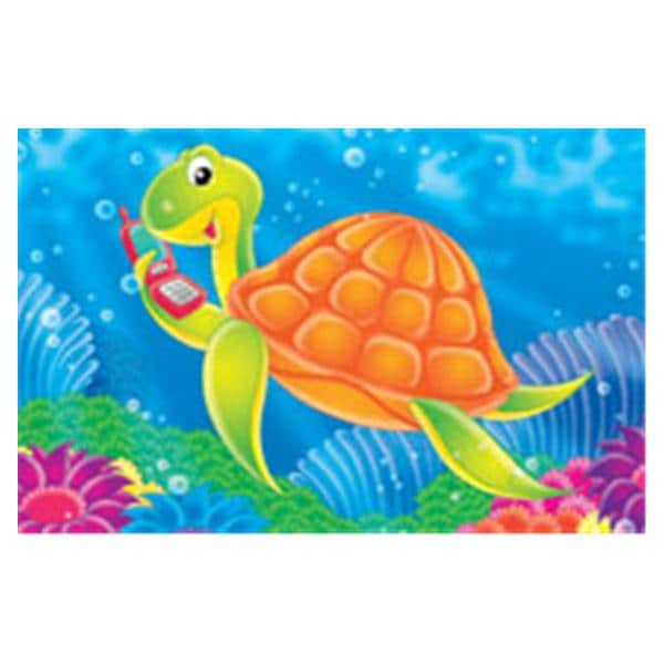CeilingScenes Acoustic Tile Turtle Phone 4-Tiles Square 24 in x 24 in Ea