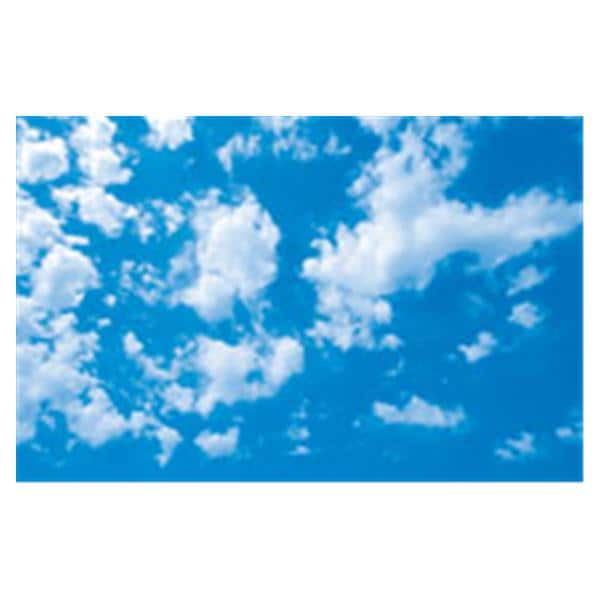 CeilingScenes Light Lens Scattered Clouds 2-Tiles Horizontal 24 in x 24 in Ea