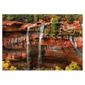 CeilingScenes Acoustic Tile Red Cascade 1-Tile Square 24 in x 24 in Ea