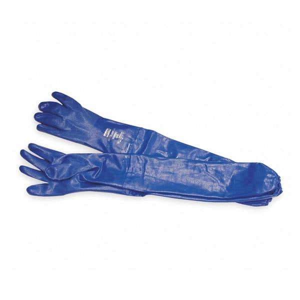 Nitrile Chemical Resistant Gloves Blue 1/Pr