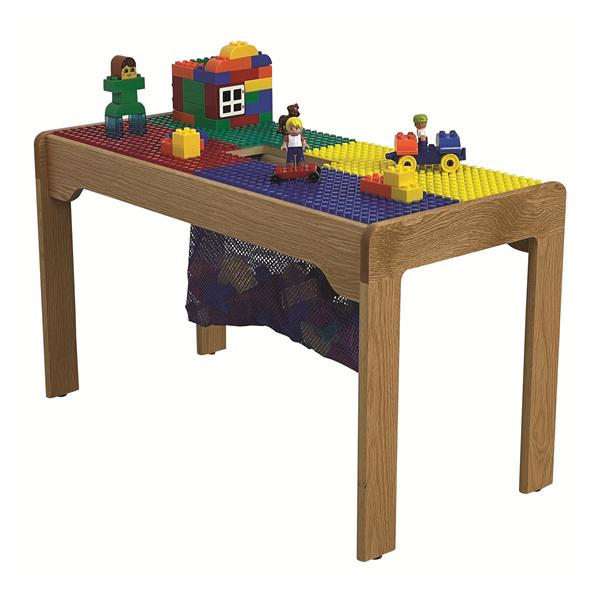 Builder Block Table Wood Ea