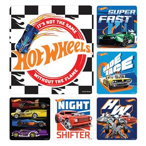 Mattel Stickers Cars Hot Wheels 100/Rl