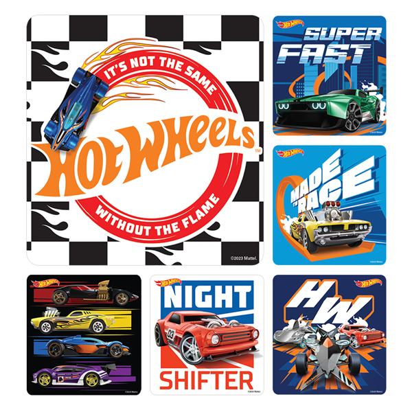 Mattel Stickers Cars Hot Wheels 100/Rl