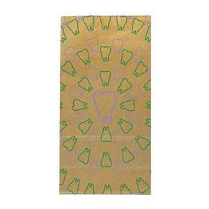 Fully Biodegradable & Recyclable Bags Paper Tooth Swirl 100/Pk