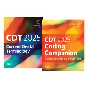 American Dental Association Coding Book & Ebook 2025 With Companion Guide Ea