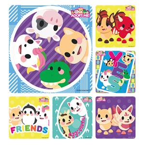 Stickers 2.5 in x 2.5 in Roblox's Adopt Me Stickers 100/Rl