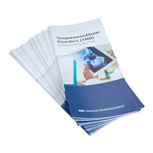 Brochure Brochure Temporomandibular Disorders (TMD) English 50/Pk