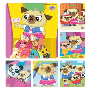 Stickers Kids 2.5 in x 2.5 in Chip and Potato 100/Rl