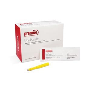 Uni-Punch Dermal Biopsy Punch 3.5mm Stainless Steel Blade Sterile Dsp 50/Bx