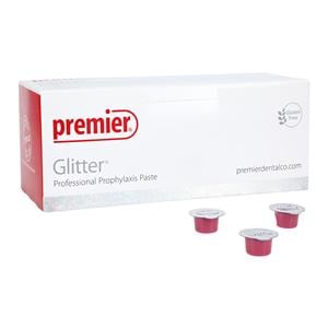 Glitter Prophy Paste Medium Cherry 200/Bx