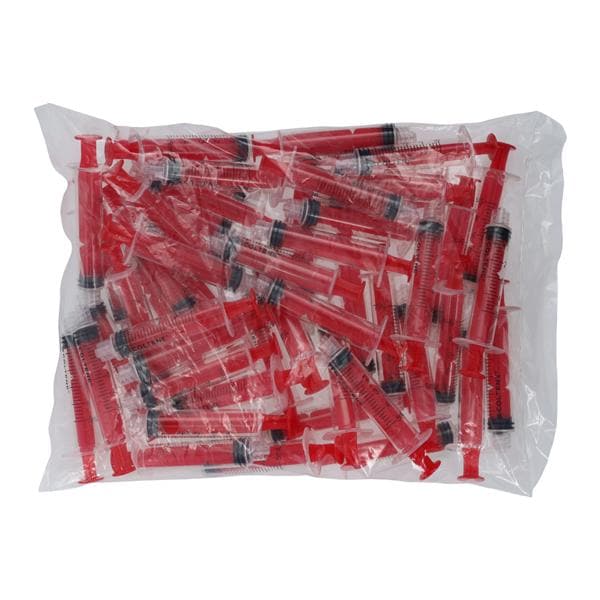 CanalPro Irrigation Syringe Luer Lock 5 cc Red
