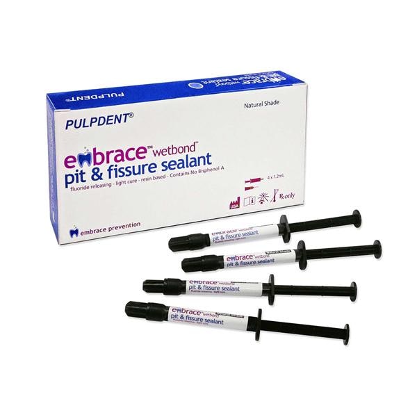 Embrace Wetbond Pit & Fissure Sealant 1.2 mL Complete Kit Natural Kit