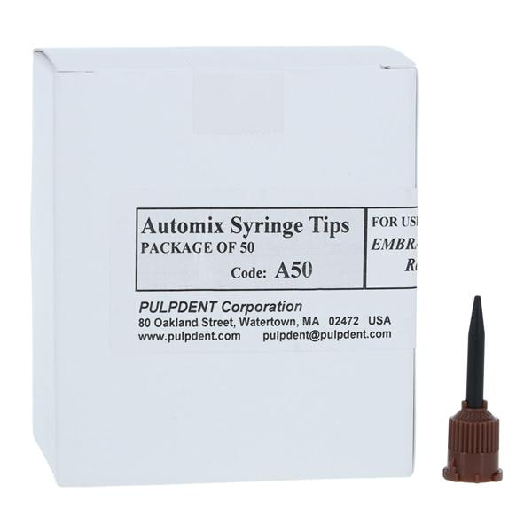 Embrace WetBond Automix Syringe Mixing Tips Brown 50/Bg