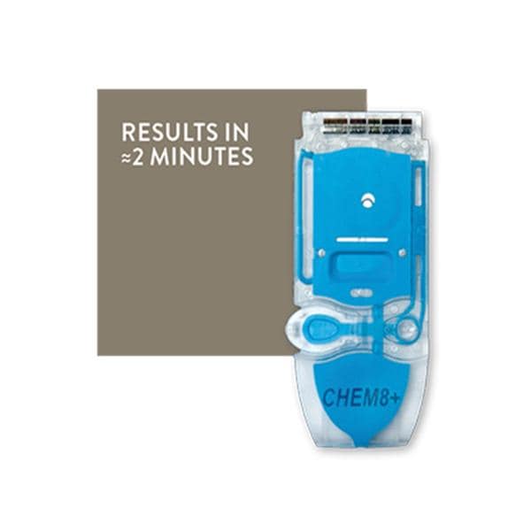 Chem 8+ Test Cartridge Moderately Complex 25/Bx