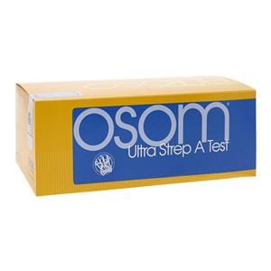 OSOM Ultra Strep A Dipstick Test Kit CLIA Waived 25/Bx