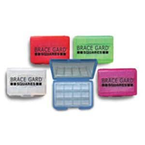 Brace Gard Orthodontic Wax Clear 12 Squares/Pack 80/Pk