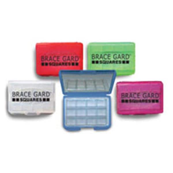 Brace Gard Orthodontic Wax Clear 12 Squares/Pack 80/Pk