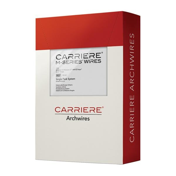 Carriere M-Series Archwire 35° Copper Nitanium 0.020 in x 0.020 in 10/Pk