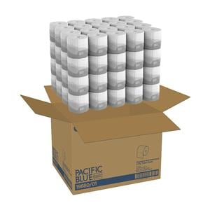 Pacific Blue Basic Toilet Tissue White 2 Ply 80/Ca
