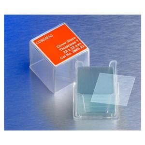 Square Cover Glass 25x25mm #1 2000/Ca