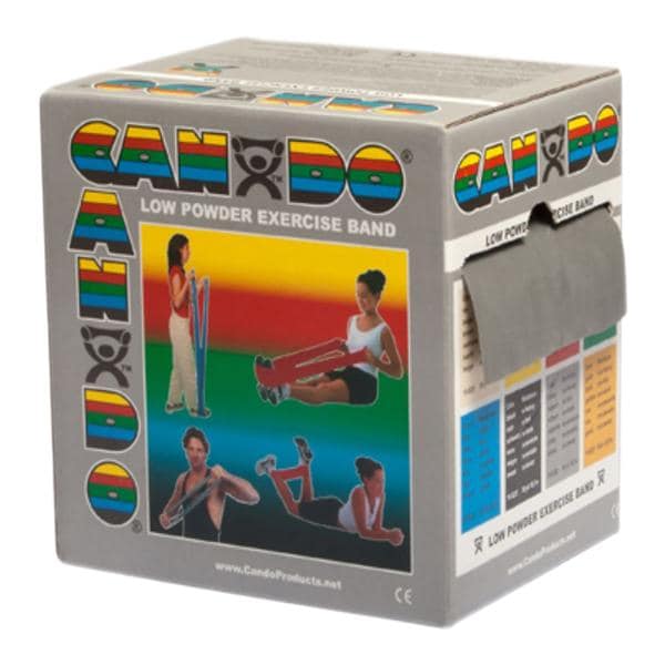 CanDo Exercise Band 50yd Silver 2X-Heavy