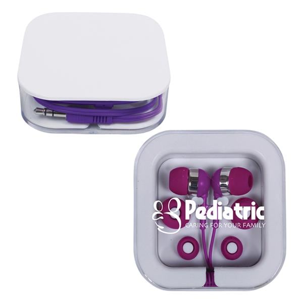 1 Color Imprint Earbuds 75/Ca