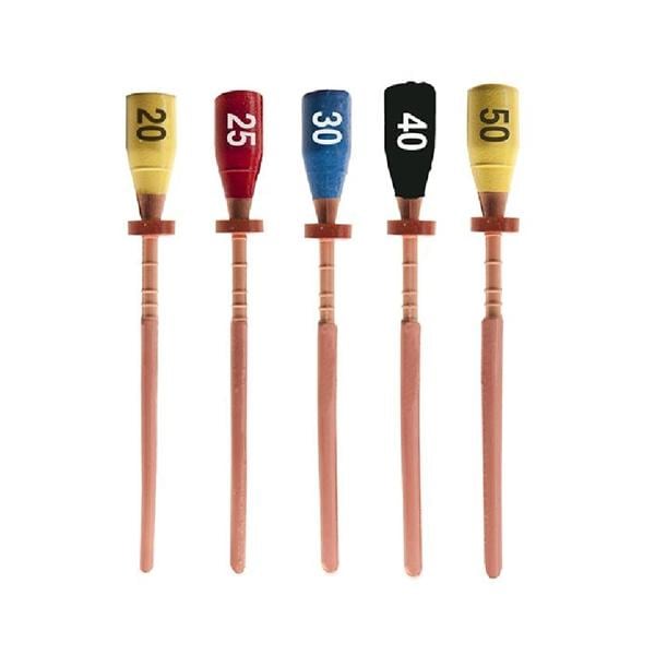 EdgeCore For EdgeTaper Obturator Obturators F1 Yellow 6/Pk