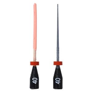 Edgecore Obturators Size #40 Black 6/Pk