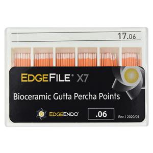 EdgeEndo Gutta Percha Points Size #17 Size #17 White 60/Pk