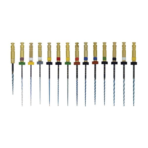 EdgeV-Taper HT Endo File 25 mm Size #20 Nickel Titanium Yellow .06 6/Pk