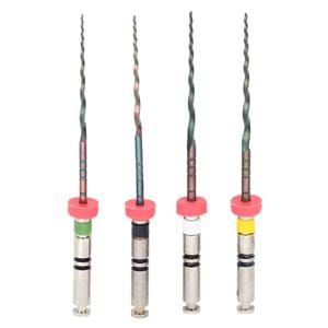 EdgeSequel Sapphire Endo File 25 mm Size #35-50 Nckl Tnm Assorted .04 4/Pk