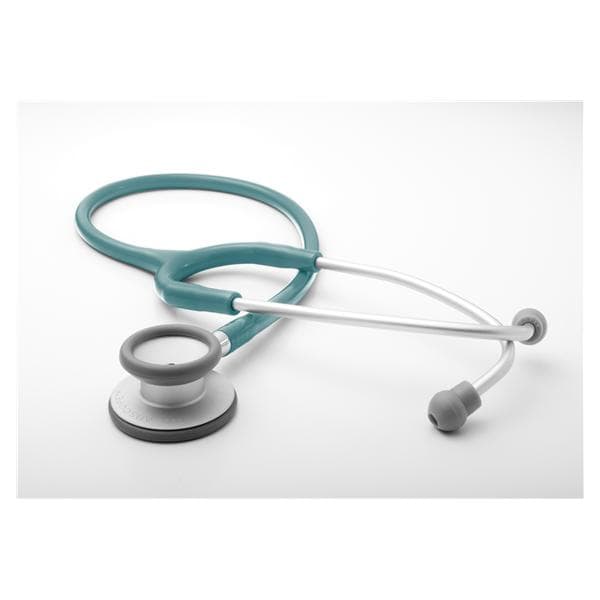 Adscope 609 Ultra-lite Stethoscope Adult Teal Single Lumen Tubing Ea