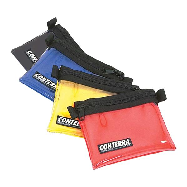 Organizer Pocket 6x8" Red Zipper Closure No Handle