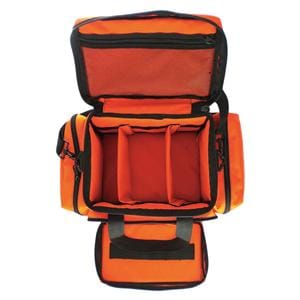 Bag Attack 20x12x10" Orange Zipper Closure 2 Top Handles/Shoulder Strap Ea