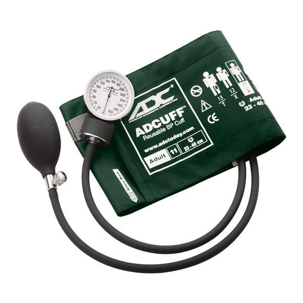 Prosphyg 760 Series Aneroid Sphygmomanometer Size 11 HntrGrn LF Arm Dl Dspl Ea