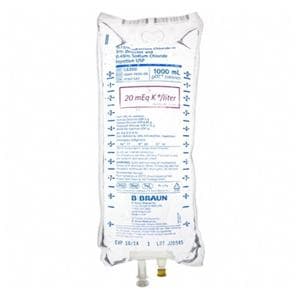 IV Injection Solution Pot Cl .15%/Dex 5/Sod Cl.45 1000 Plstc Cntnr 12/Ca