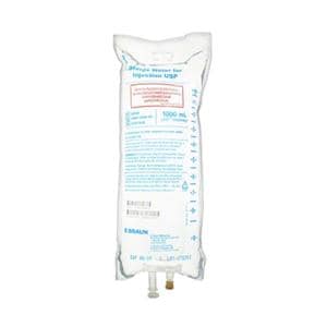 IV Injection Solution Water 1000mL Plastic Injection Container Ea