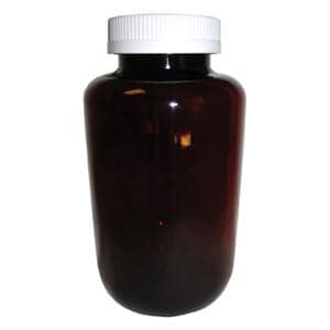 Packer Bottle HDPE 250cc Amber Reusable 168/Ca
