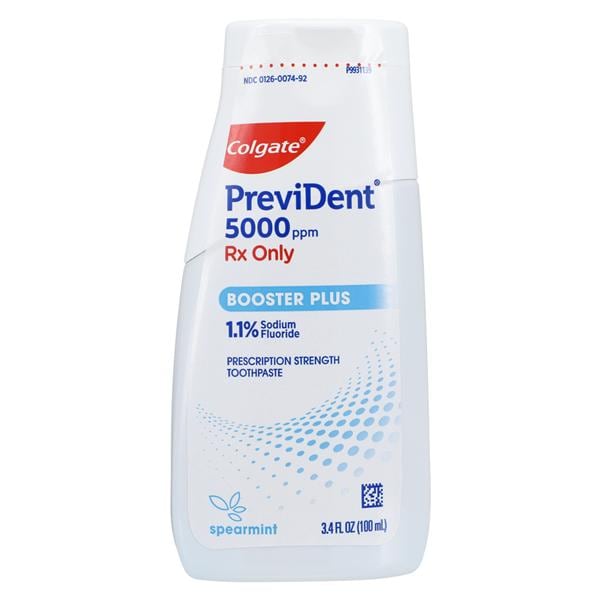 Colgate PreviDent 5000 Booster Plus Toothpaste Rx 1.1% NaF Spearmint 3.4oz/Bt