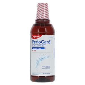 Colgate PerioGard Oral Cleanser Chlorhexidine 16 oz ClMnt Alcohol Free 16oz/Bt, 12 BT/CA