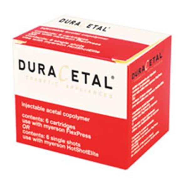 DuraCetal Denture Resin G1 6/Pk