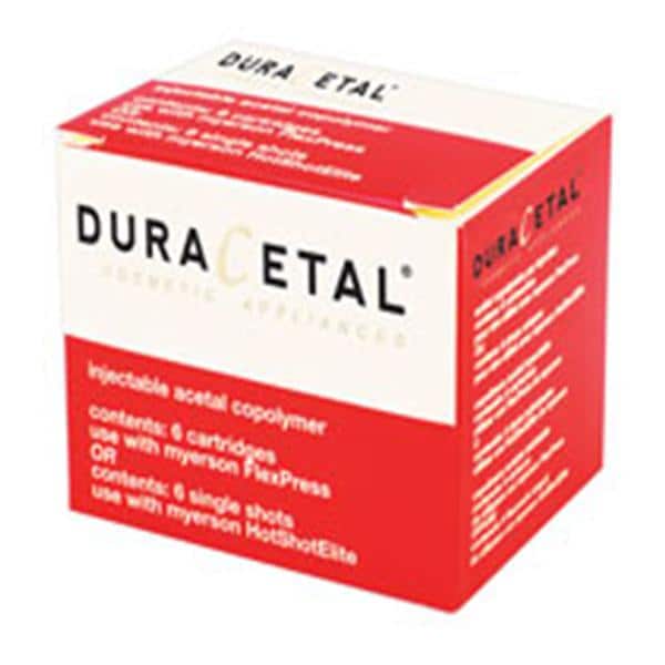 DuraCetal Denture Resin P1 6/Pk